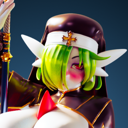 Gardevoir Nun Mommy Statue | Pokémon Fan Art by Officer Rhu SFW,NSFW,Futa 3d printed,Gardevoir Nun statue,futa statue,pokemon statue,furry statue,nsfw statue