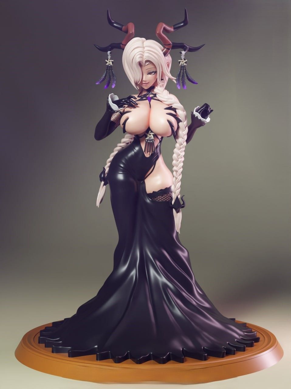 Owari Statue | Azur Lane Fan Art by CGSunset SFW,NSFW 3d printed,3d printed statue,Owari Statue,Azur Lane statue,nsfw statue
