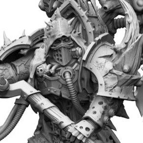 Chaos Prime The Great Demon Of Corrosion Miniature | 40k Fan Art by glukivnete SFW 3d printed miniature,3d printed,miniature,sfw miniature,warhammer 40k,40k miniature,Chaos Prime The Great Demon Of Corrosion