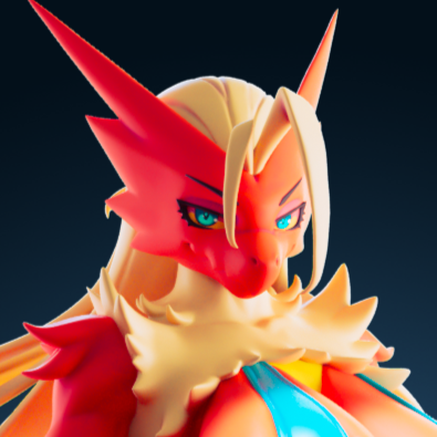 Blaziken Super Curvy Statue | Pokémon Fan Art by Officer Rhu SFW,NSFW,Futa 3d printed,Blaziken statue,futa statue,pokemon statue,furry statue,nsfw statue