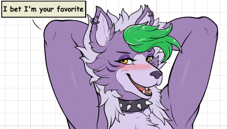 Roxanne v11 Sticker | Five Nights at Freddy's Vinyl Sticker NSFW roxanne sticker,nsfw sticker,stickers,Nights at Freddy's,furry sticker