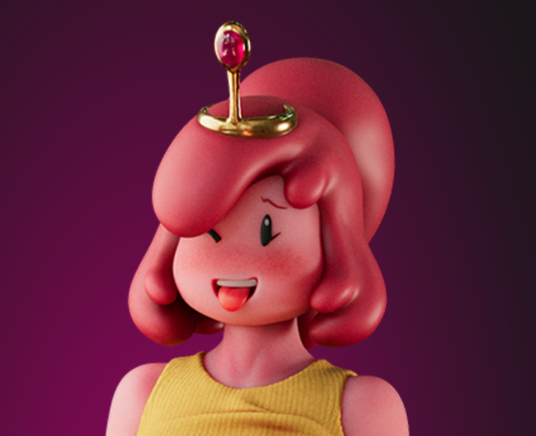 Princess BubbleGum Ultra Thicc Statue | Adventure Time Fan Art by Officer Rhu NSFW 3d printed,Princess BubbleGum statue,Adventure Time statue,nsfw statue,3d printed figure