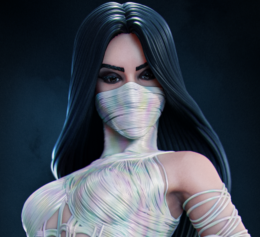 Silk Statue | Marvel Fan Art by Abe3D SFW 3d printed statue,silk,marvel,3d printed figure,3d printed,spider man