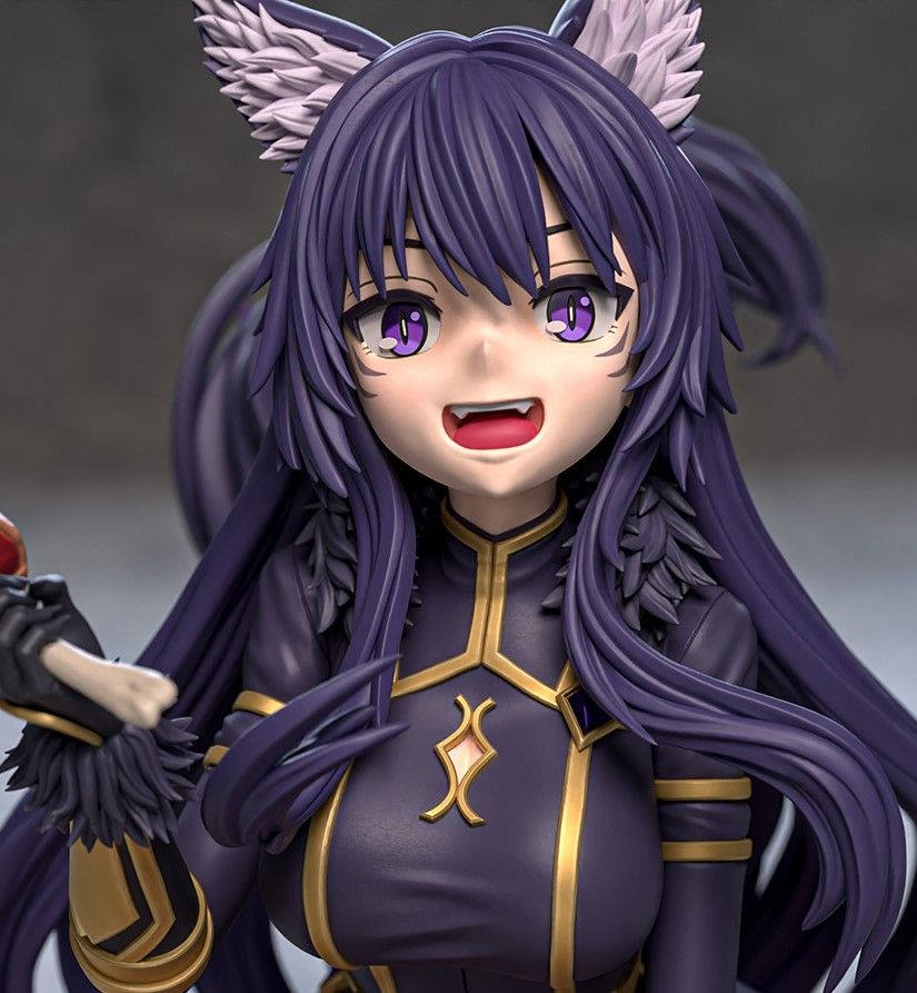 Delta Statue | The Eminence in Shadow Fan Art by Azerama SFW,NSFW 3d printed,3d printed statue,nsfw statue,Delta statue,The Eminence in Shadow statue