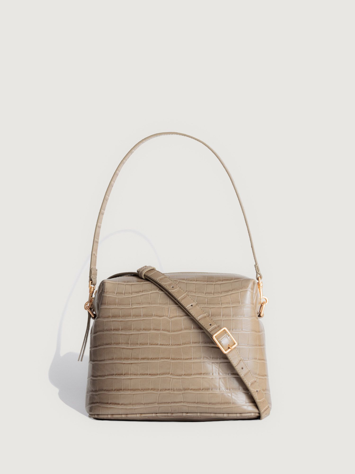 Bucket Bag Dune Croc Bag Buy Dune London DORRIE Croco Double