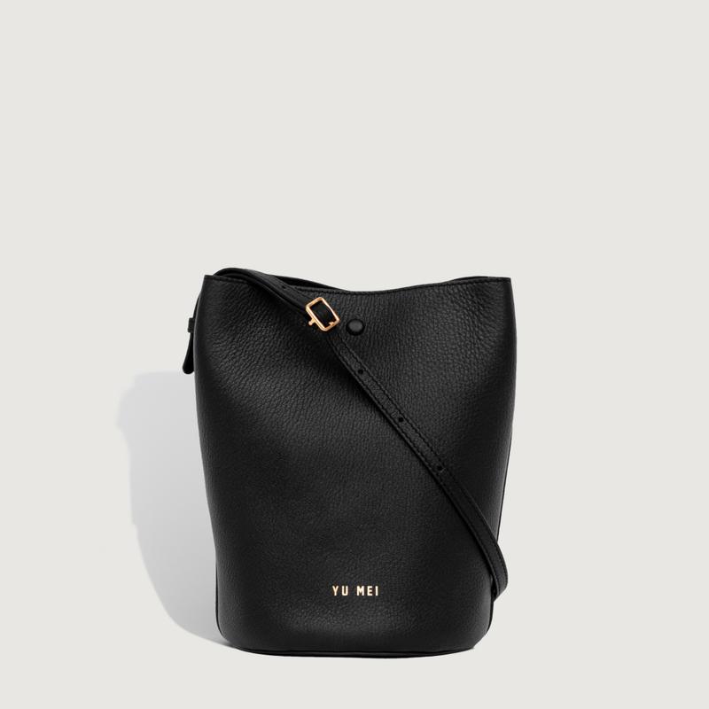 Leather Crossbody Bucket Bags Yu Mei