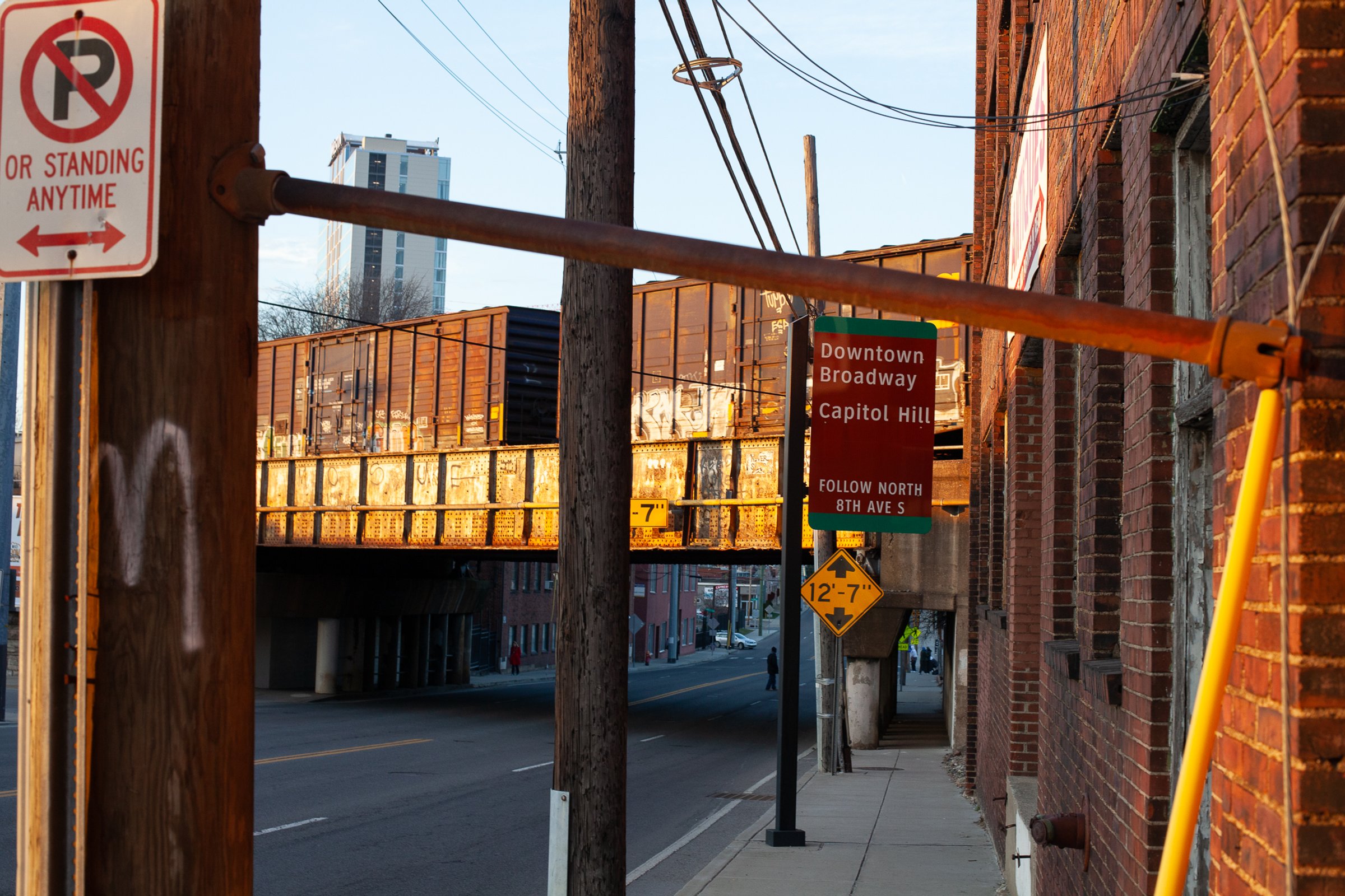 Evening Land, Music City — photograph by Shawne Brown