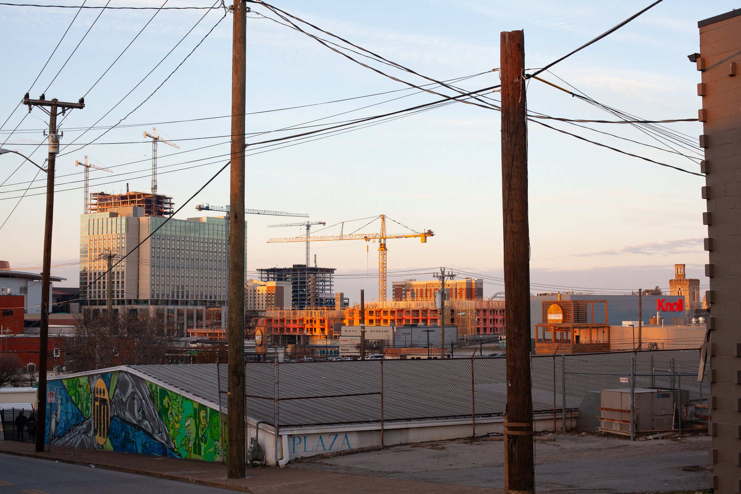 Evening Land, Music City — photograph by Shawne Brown
