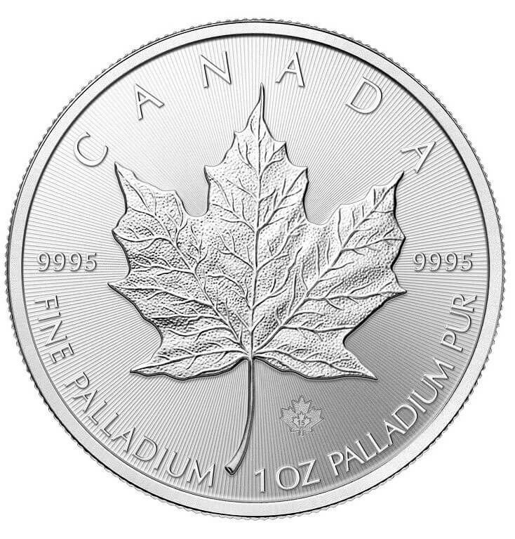 Palladium coins Maple Leaf | Gold Avenue