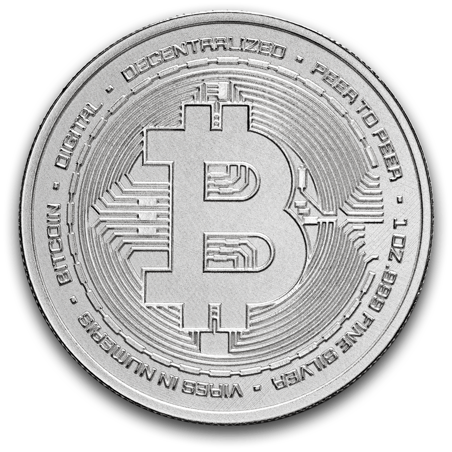 2025 Bitcoin 1 oz Silver Coin | GOLD AVENUE