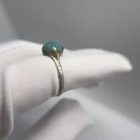 Anello in Argento con Pietra Azzurra thumb 3