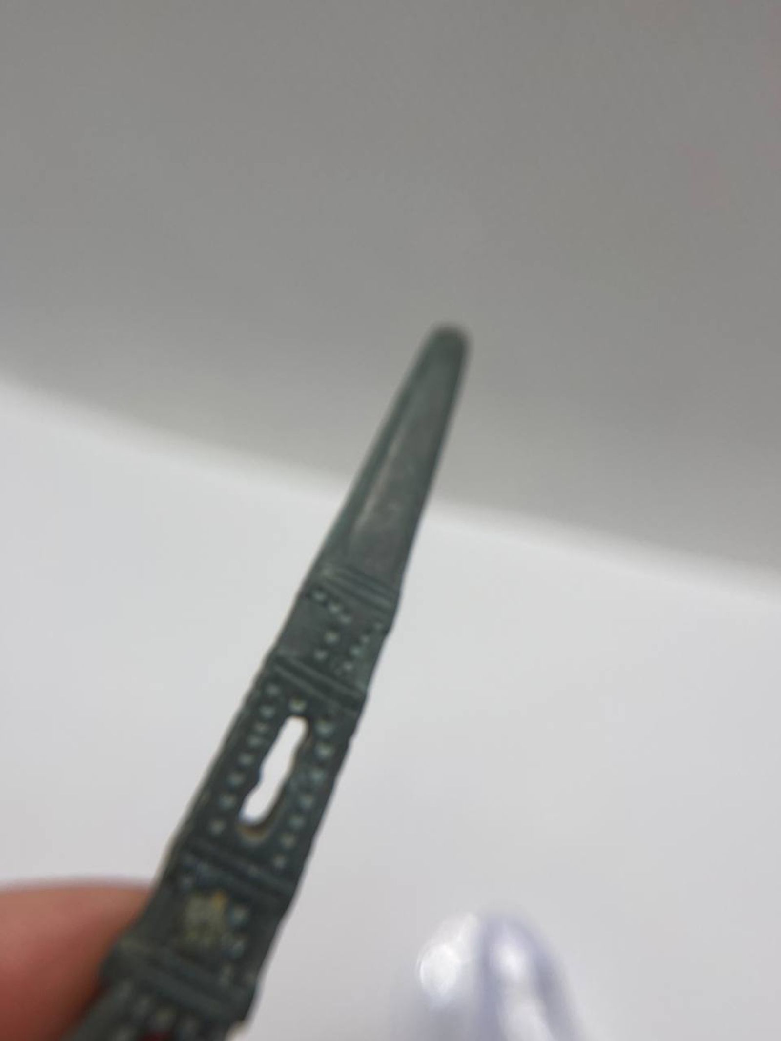 Pinzette Bizantine Decorate in Bronzo  - view 5