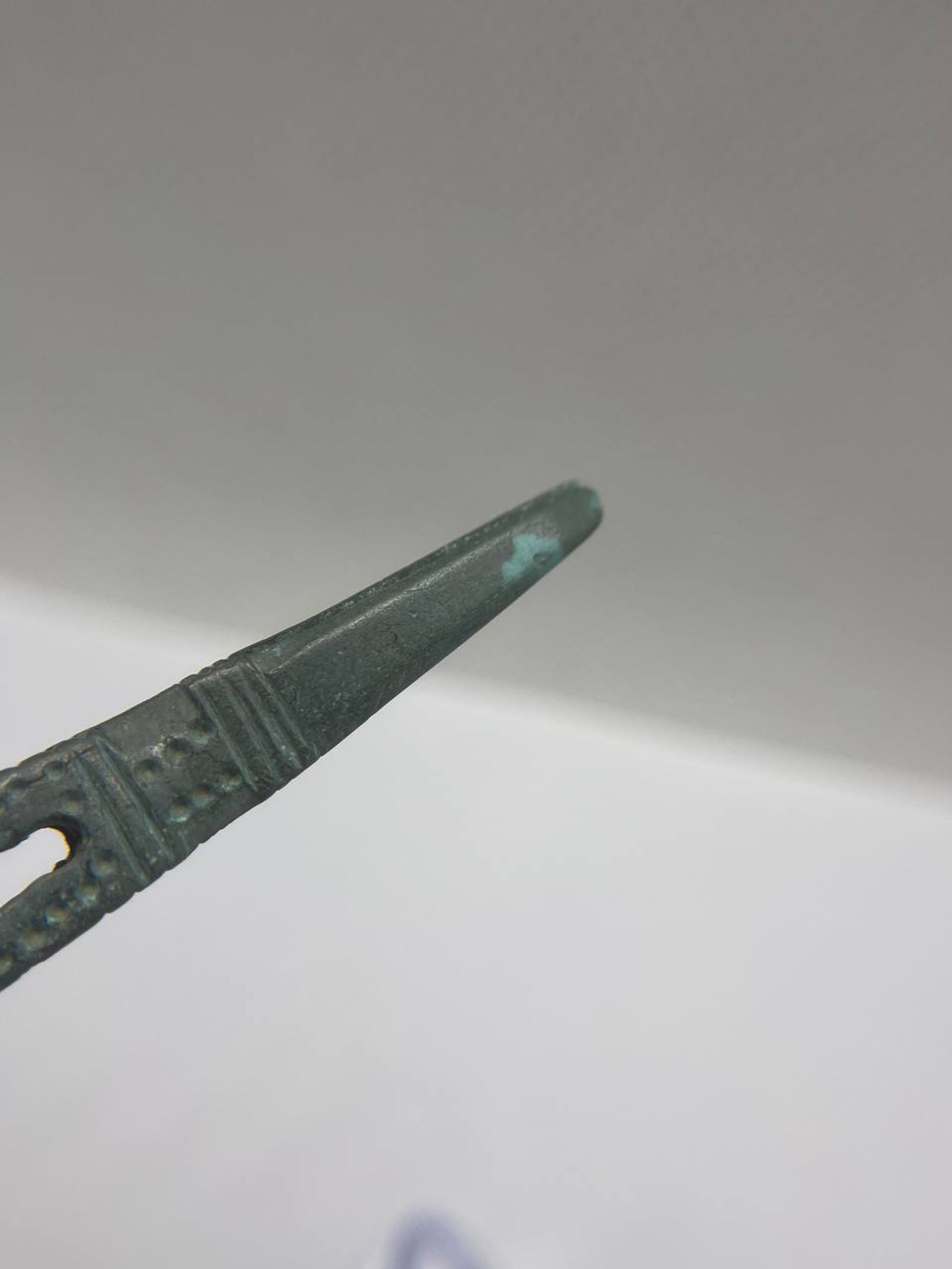 Pinzette Bizantine Decorate in Bronzo  - view 6