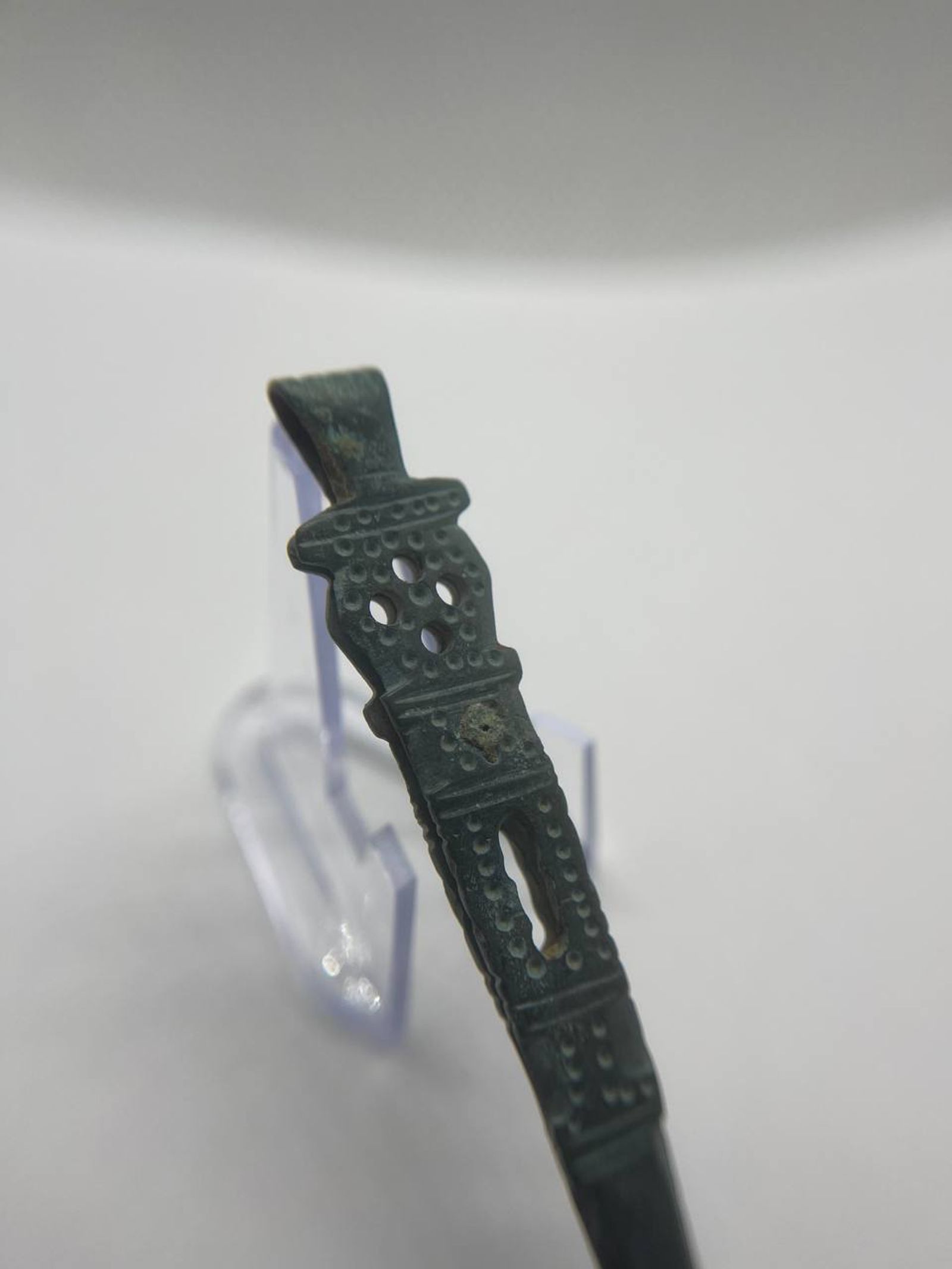 Pinzette Bizantine Decorate in Bronzo  - view 2