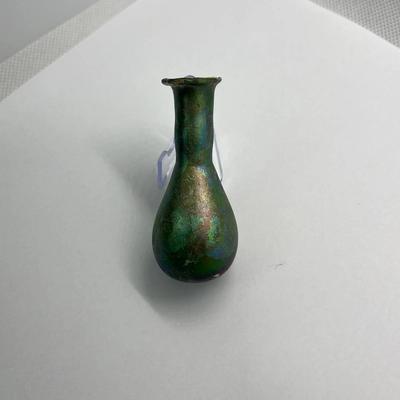 Unguentario con Iridescenza Blu I–II sec. d.C.