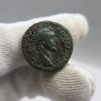 Dupondio di Antonino Pio thumb 1