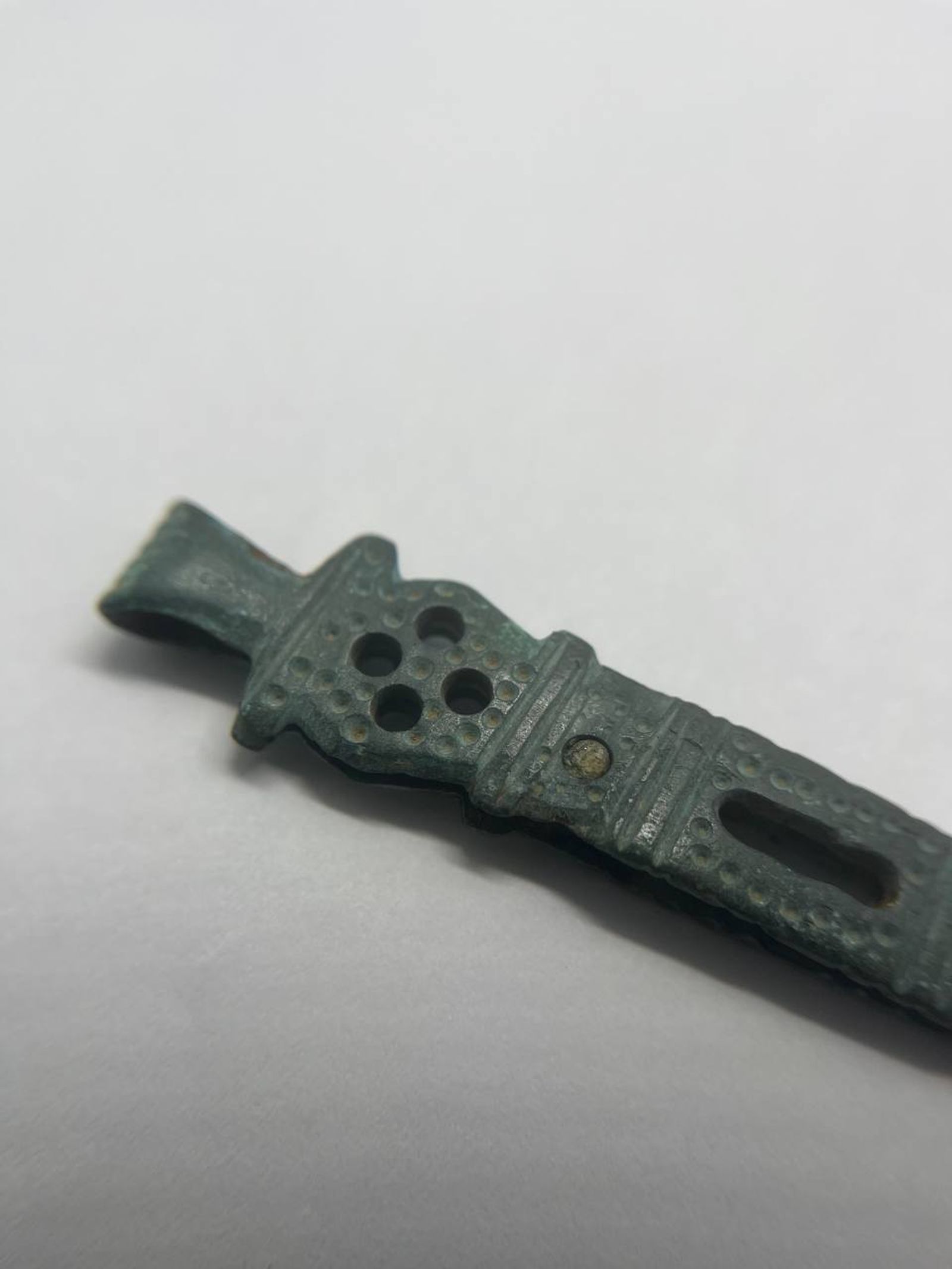 Pinzette Bizantine Decorate in Bronzo  - view 4