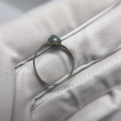 Anello in Argento con Pietra Azzurra