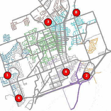 How do you plow a city?