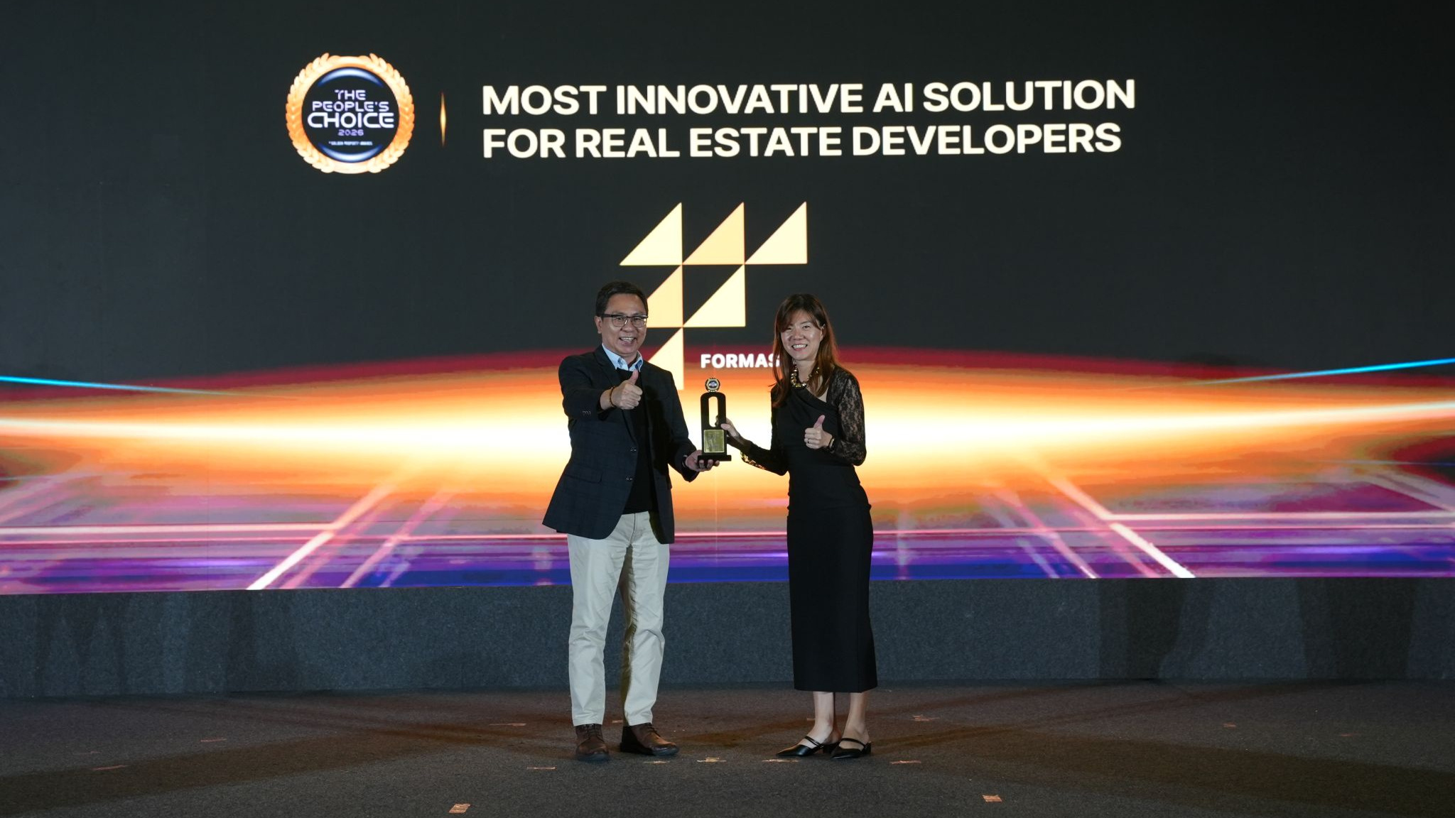 FORMAS.AI Won Most Innovative AI Solution for Real Estate Developers at Golden Property Awards Indonesia