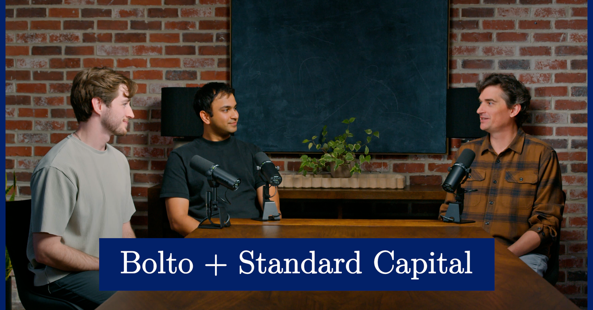 Cover image for Bolto Series A led by Standard Capital