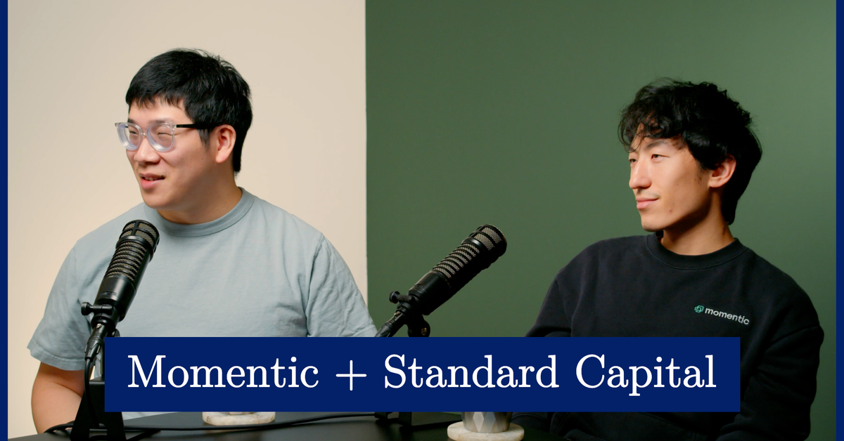 Cover image for Momentic Series A led by Standard Capital