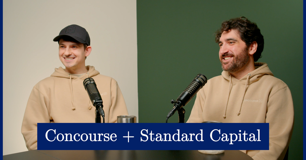 Cover image for Concourse Series A led by Standard Capital