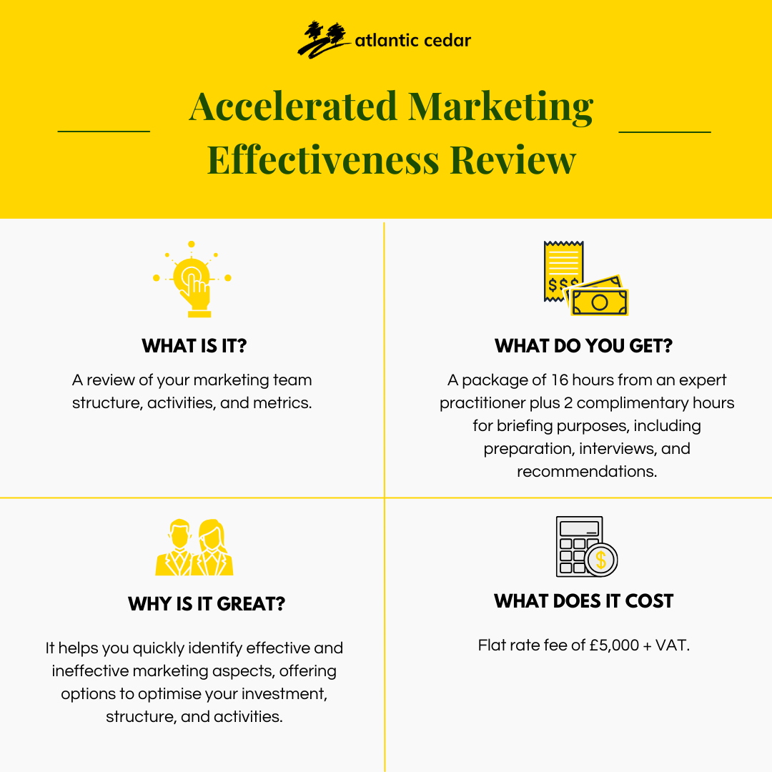 Accelerated Marketing Effectiveness Review