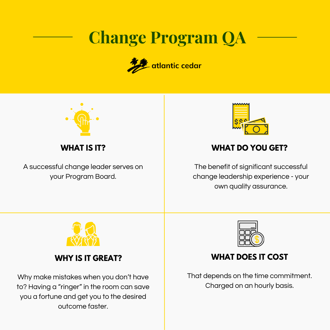 Change Program QA