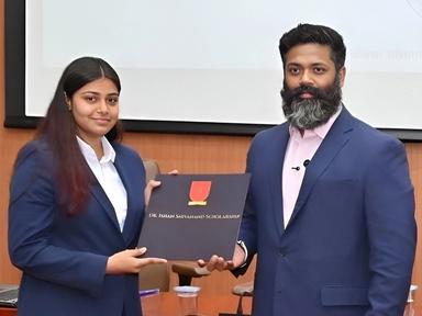Ishan Shivanand meeting with IIT Ropar faculty during an education initiative