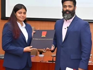 Ishan Shivanand meeting with IIT Ropar faculty during an education initiative