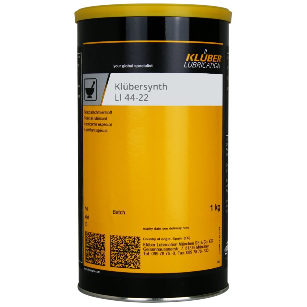 Klubersynth LI 44-22 Synthetic Low-Temperature Grease 1Kg Can