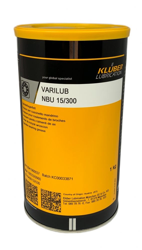 Kluber VARILUB NBU 15/300 Spindle bearing grease 1kg