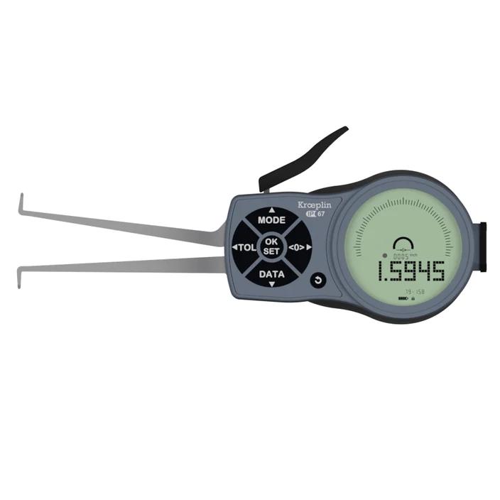 Kroeplin L220 Electronic Internal Measuring Gauge, Range 0.79-1.58inch