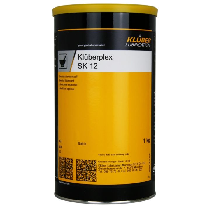 Kluber Kluberplex SK 12 Special Lubricating Grease for Plain Bearings 1Kg Can