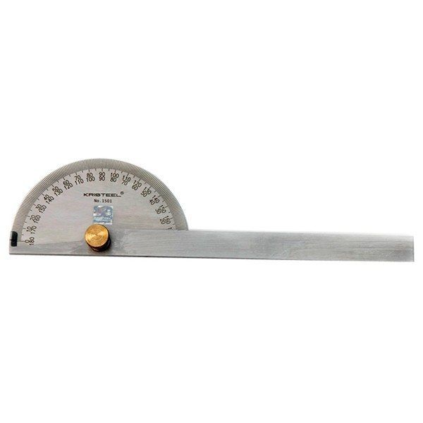 Kristeel Stainless Steal Degree Protractor (D Head) – Model 1501