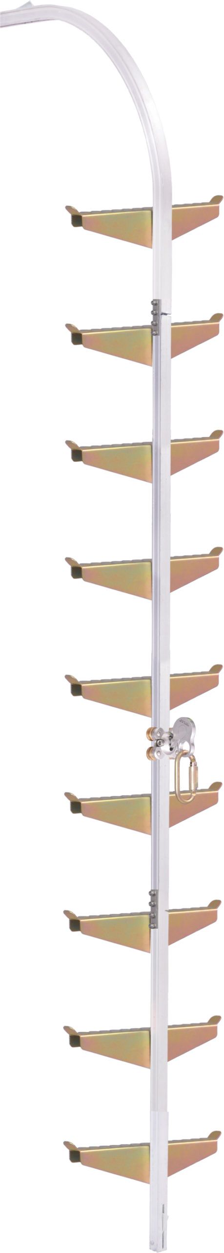 KARAM VERTEX PN 9000 Vertical Anchorage Line System on Rigid Aluminium Rail