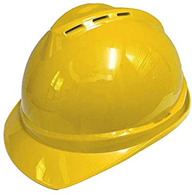 Ventilated Safety Helmet with Ratchet Suspension