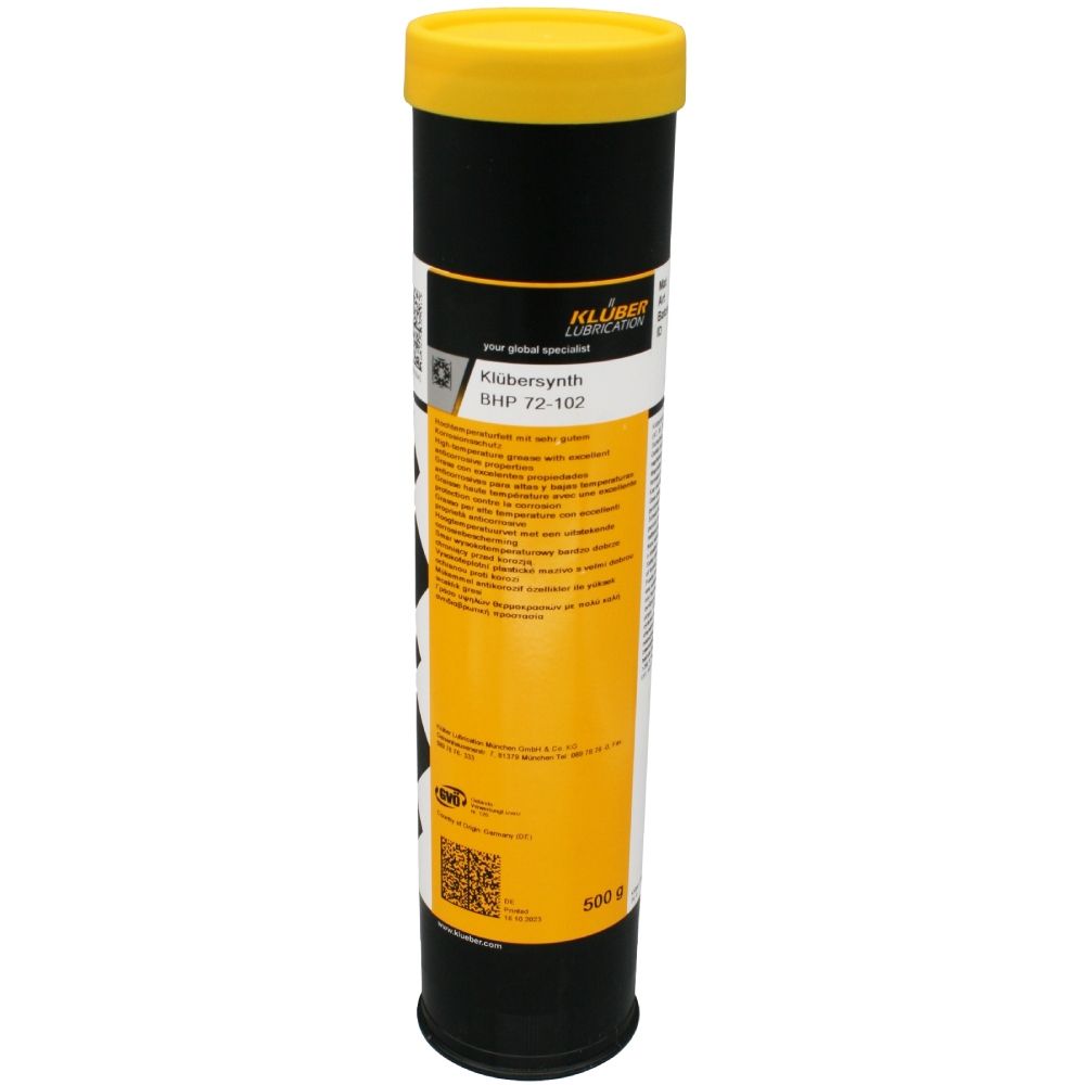 Klubersynth BHP 72-102 High temperature grease 500g cartridge