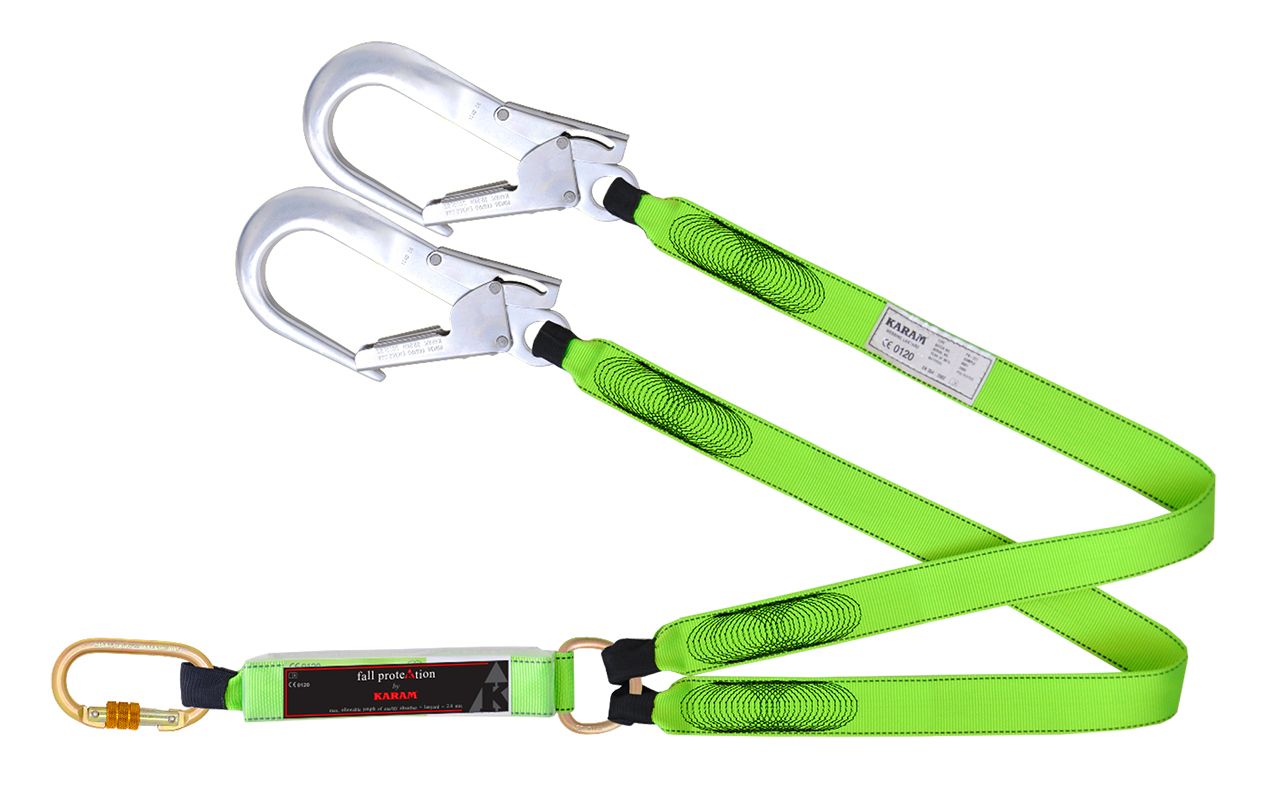 KARAM PN 361 (A) Forked Lanyards with Energy Absorber