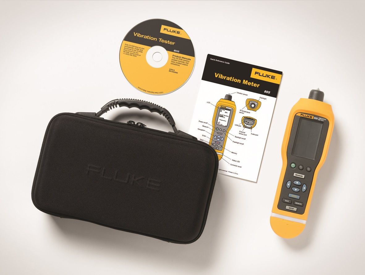 FLUKE 805 FC Vibration Meter with Fluke Connect