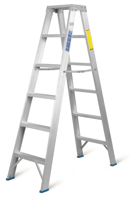 Heavy Duty Two Way Aluminium Ladder
