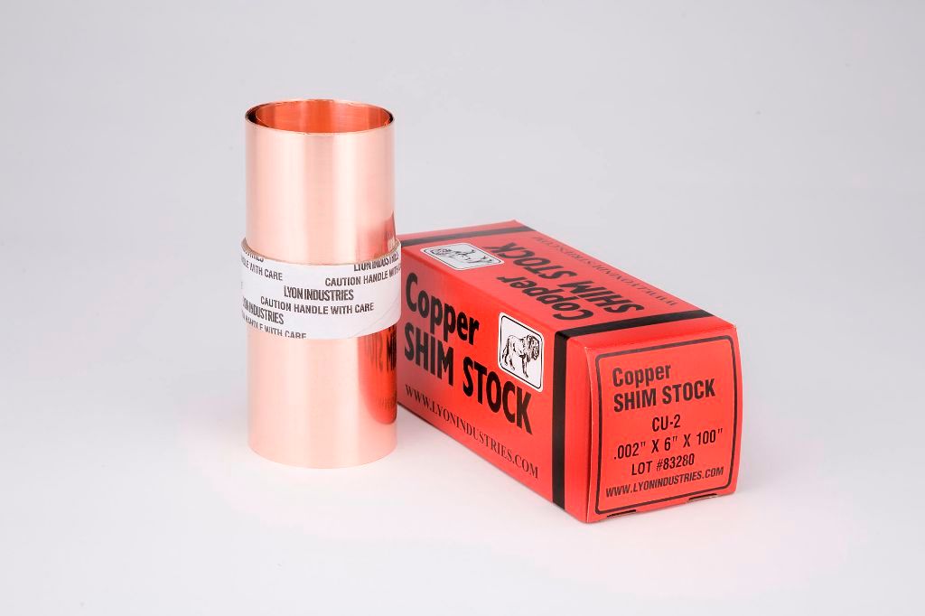 Copper Shim Stock