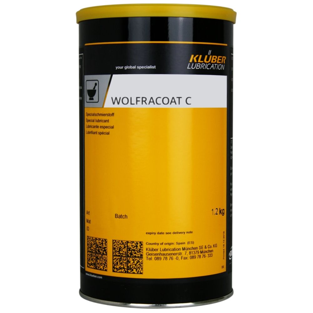Kluber WOLFRACOAT C High-temperature lubricating paste 1.2 kg can
