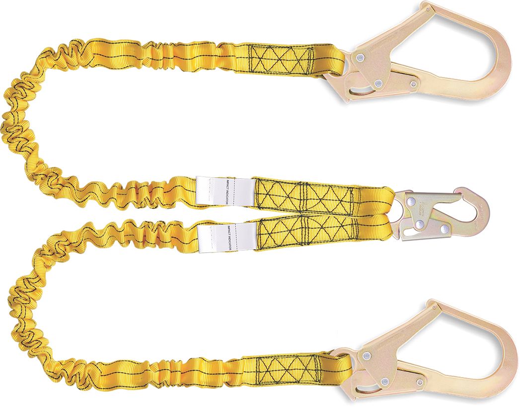 Karam FAP 30399 (6) (OR) Revolta Forked Fall Arrest Lanyard with Rebar Hook