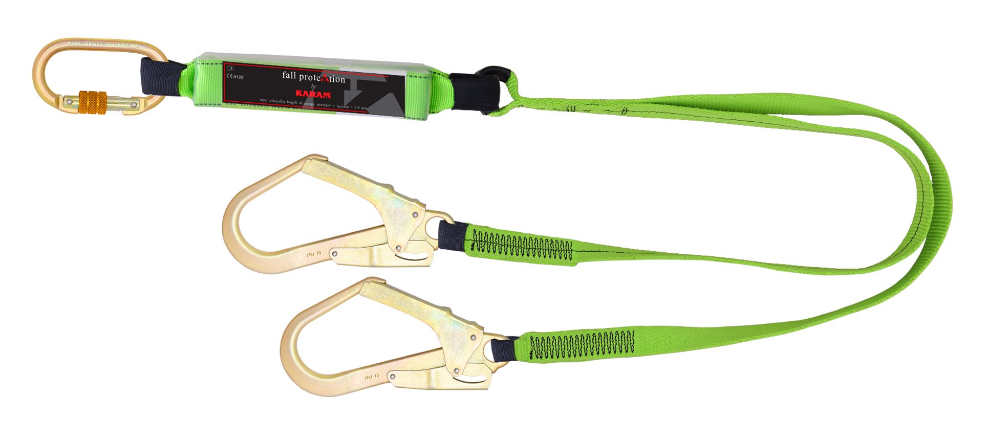 KARAM PN 361 (30) Forked Lanyards with Energy Absorber