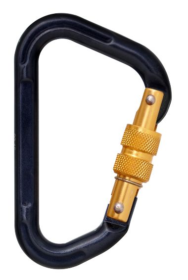 KARAM PN 116F Aluminium Screw Locking Karabiner Forged