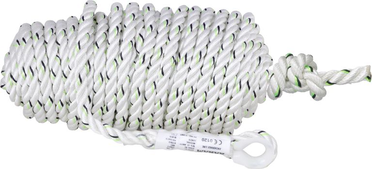 KARAM Twisted Rope Anchorage Line (to be used with KARAM Fall Arrester)