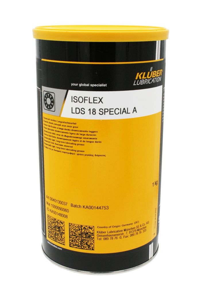 Kluber ISOFLEX LDS 18 Special A/UV Long-term lubricating grease 1kg