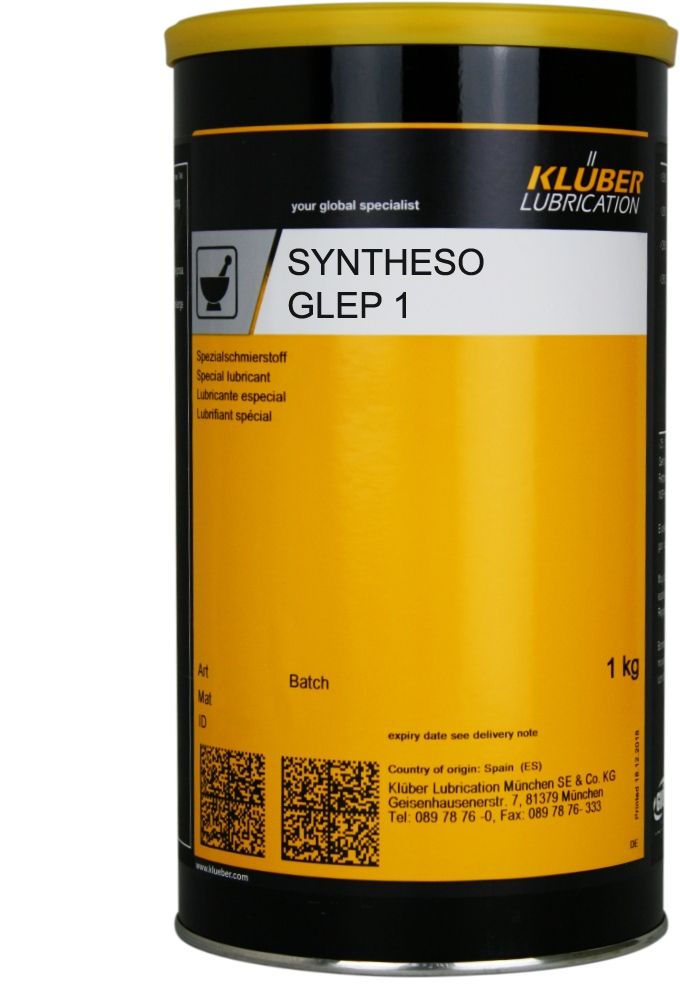 Kluber SYNTHESO GLEP 1 Special lubricating grease with EP additive 1kg